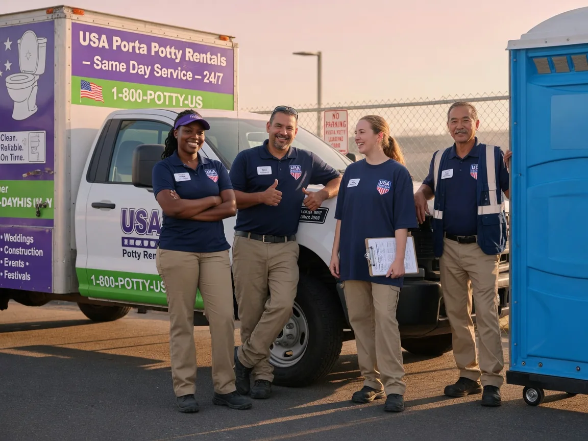 Porta Potty Rental company in York, AL